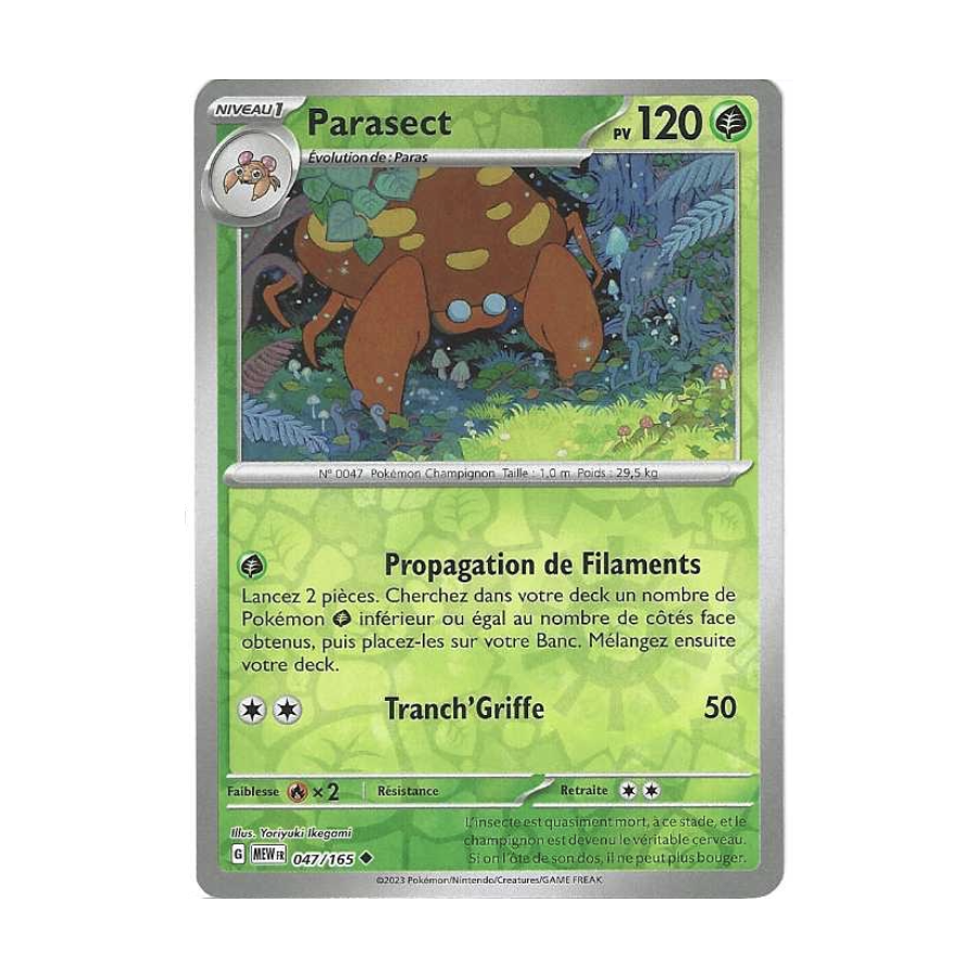 Parasect 047/165 Reverse