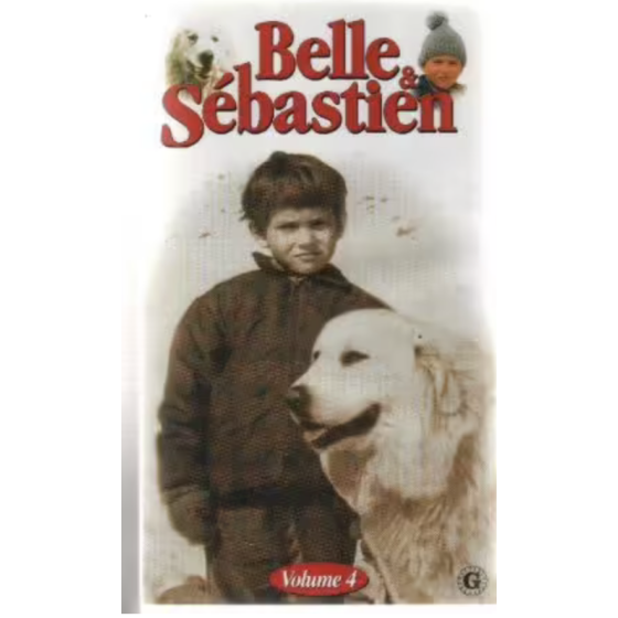VHS Belle et sebastien Volume 4