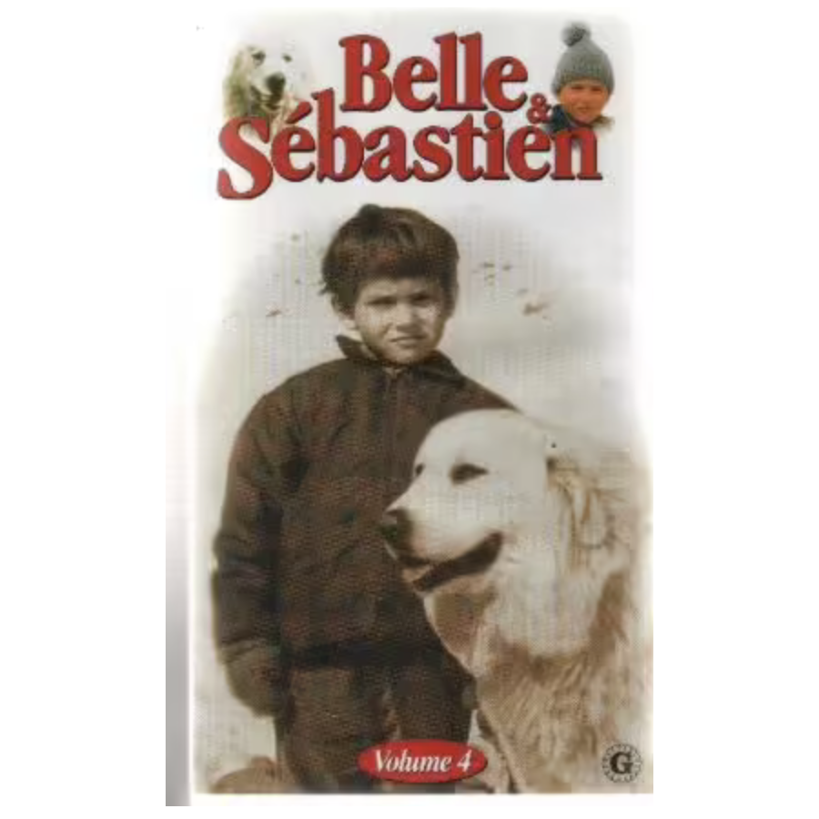 VHS Belle et sebastien Volume 4