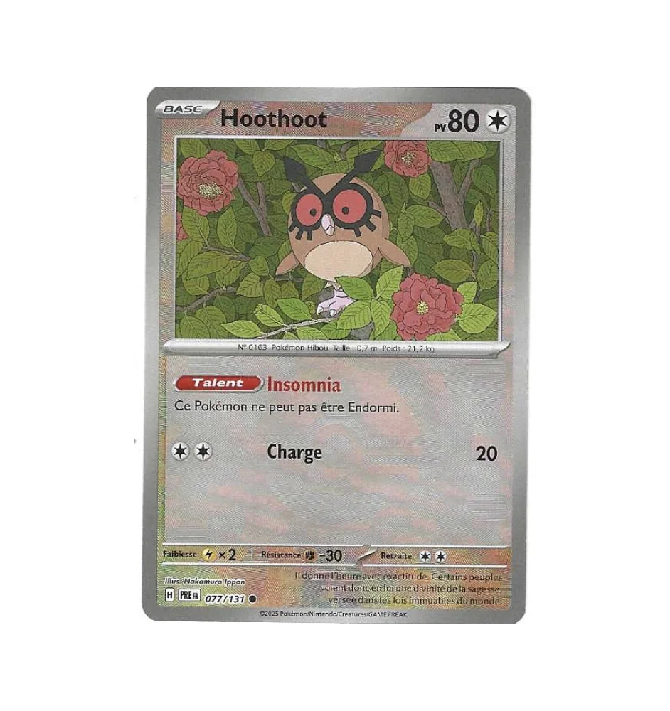 Hoothoot 077/131 pokeball