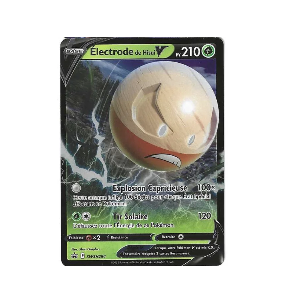 Electrode De Hisui V Swsh294 Promo