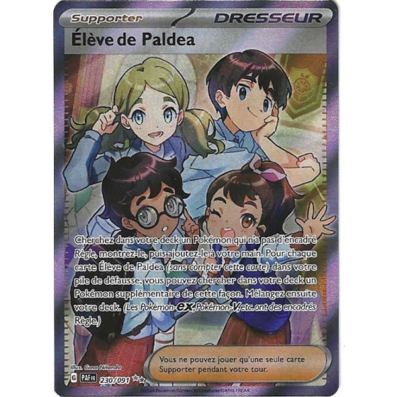 Dresseur Elève De Paldéa 230/091