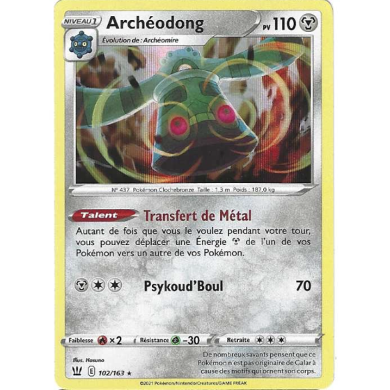 Archéodong 102/163 Holo