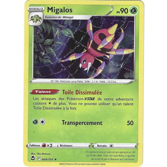 Migalos 004/195 Holo