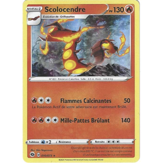 Scolocendre 010/073 Holo