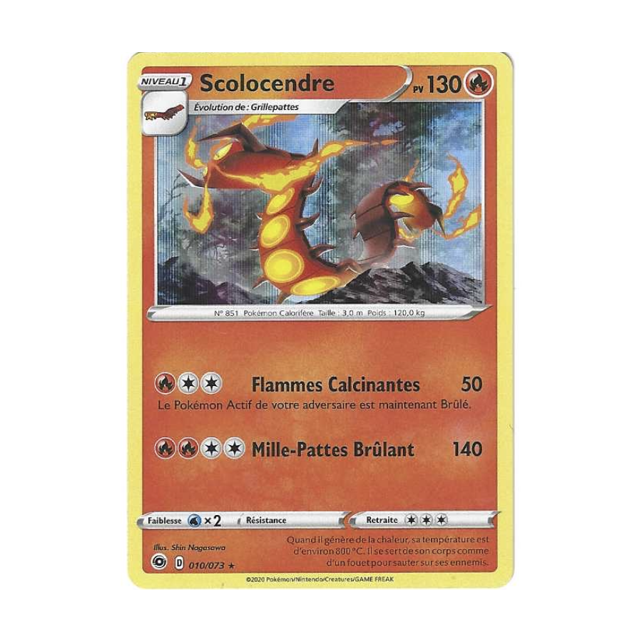 Scolocendre 010/073 Holo