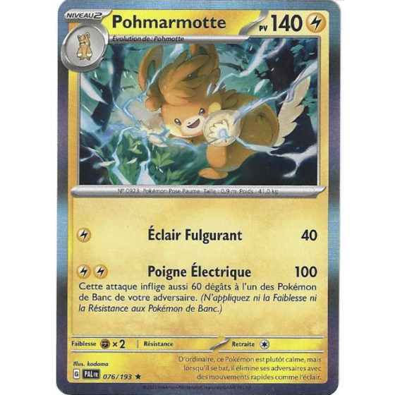Pohmarmotte 076/193 Holo