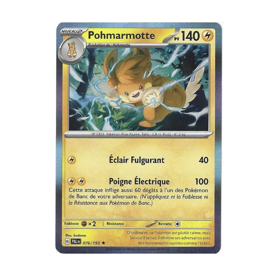 Pohmarmotte 076/193 Holo