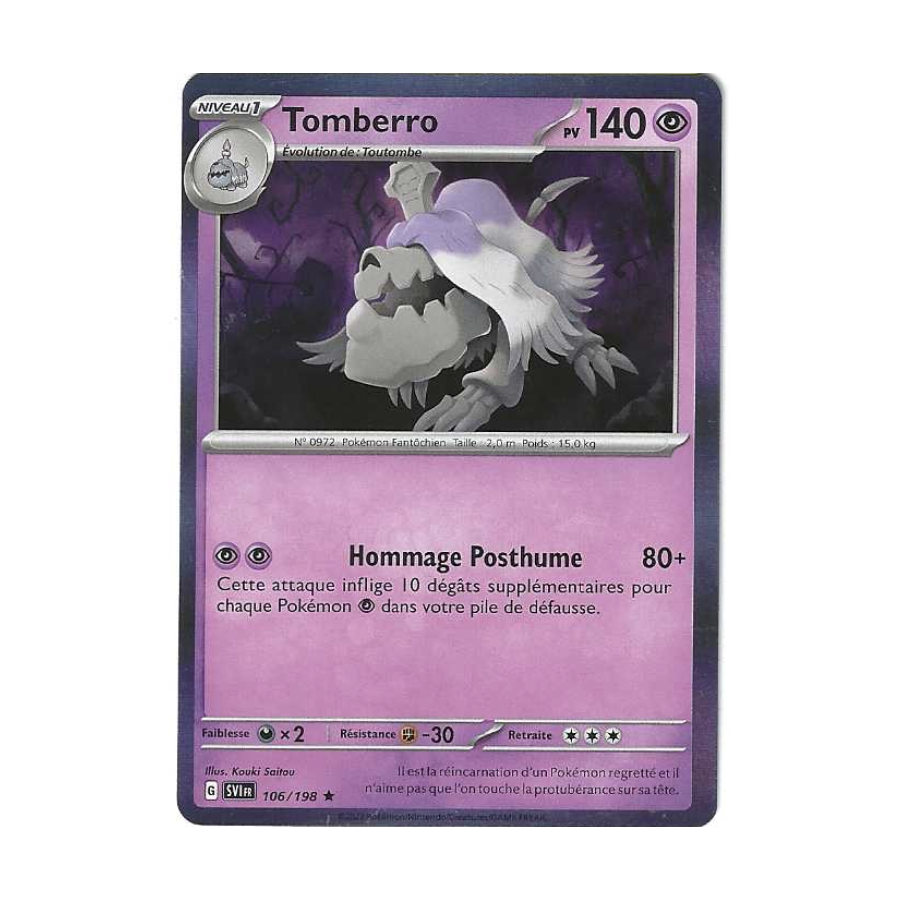 Tomberro 106/198 Holo