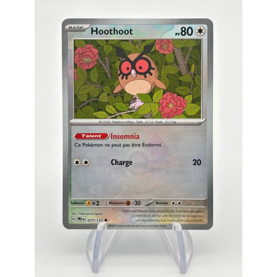Hoothoot 077/131 pokeball