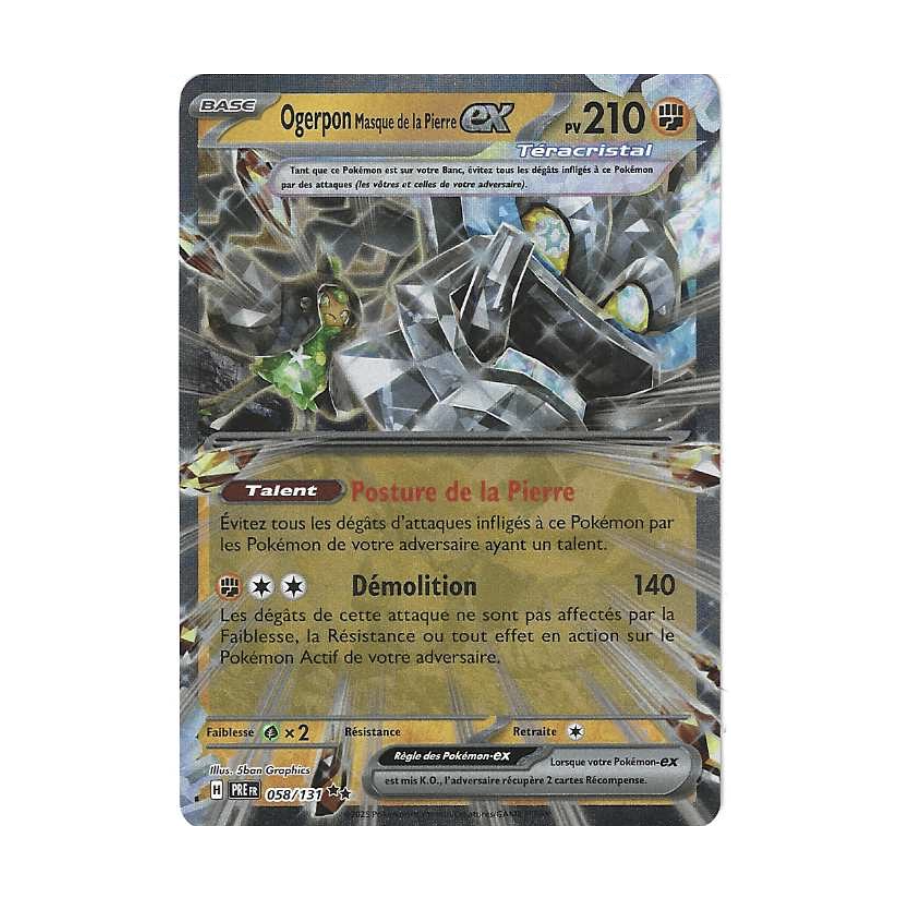 Ogerpon Ex Masque Du Fourneau 017/131