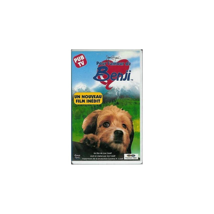 VHS pour l'amour de Benji