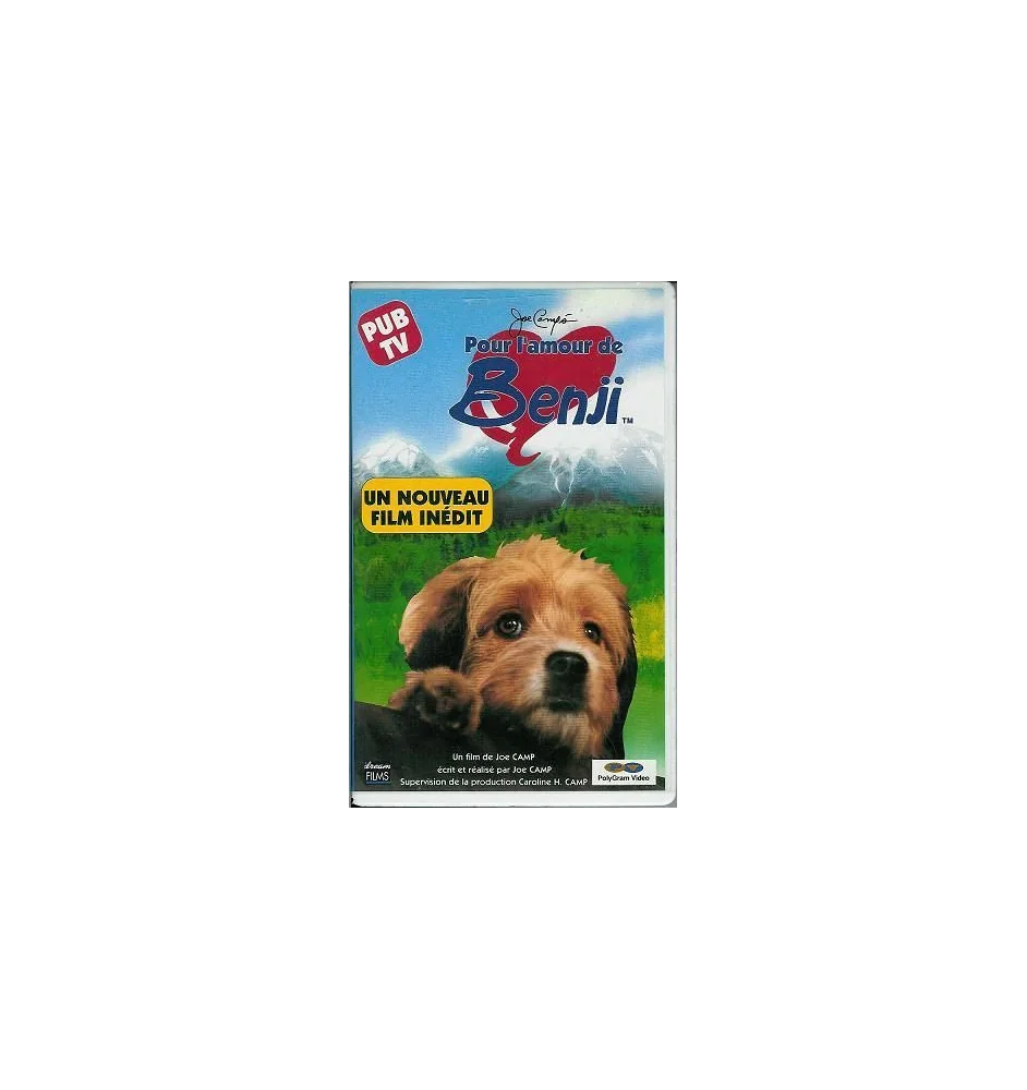 VHS pour l'amour de Benji
