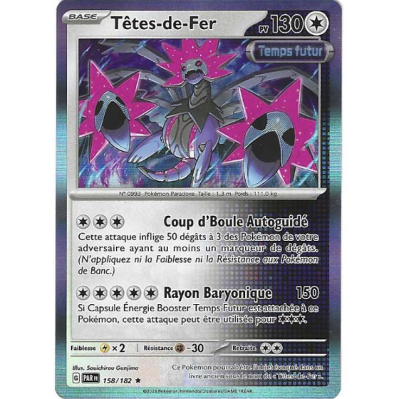 Tetes-de-fer 158/182 Holo Brillante