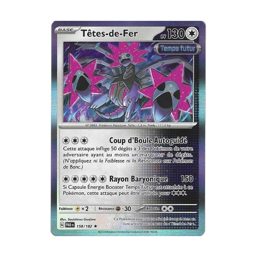 Tetes-de-fer 158/182 Holo Brillante
