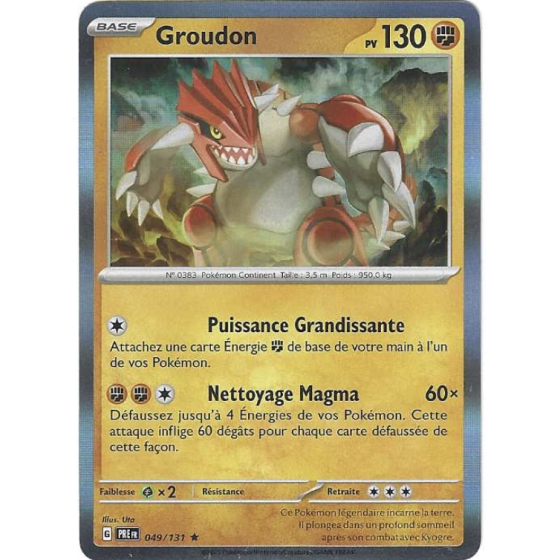 Groudon 049/131 holo