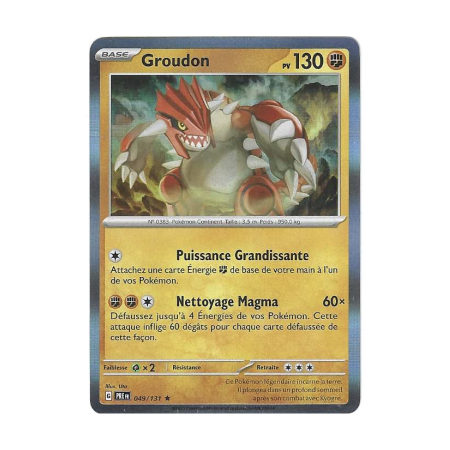 Groudon 049/131 holo
