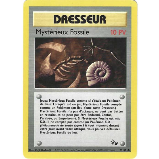 Dresseur Mystérieux Fossile 62/62