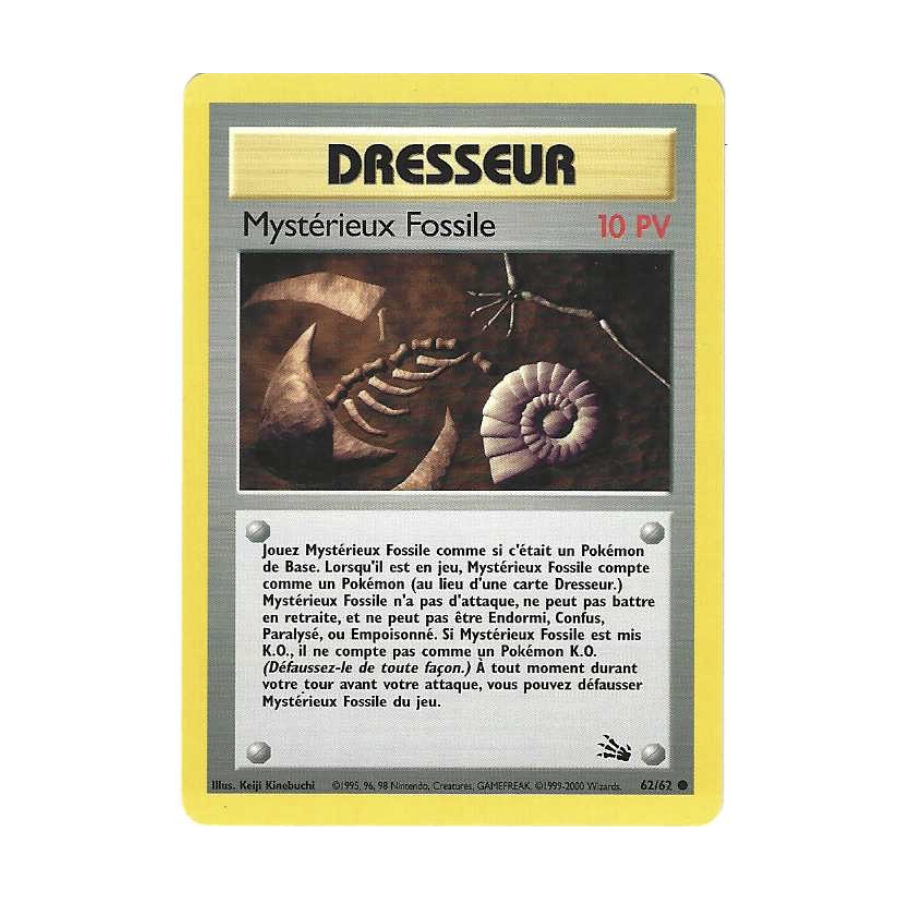 Dresseur Mystérieux Fossile 62/62