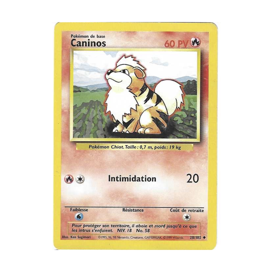 Caninos 28/102