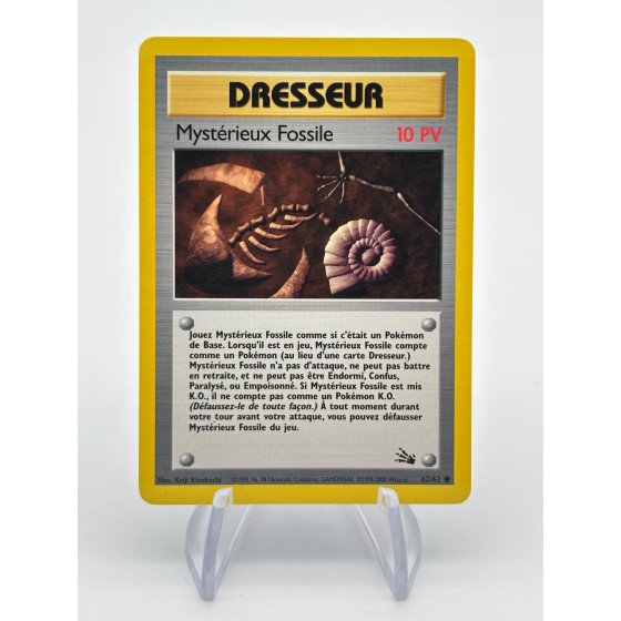 Dresseur Mystérieux Fossile 62/62