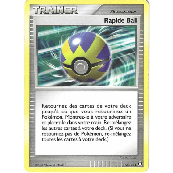 Dresseur Rapide Ball 114/123