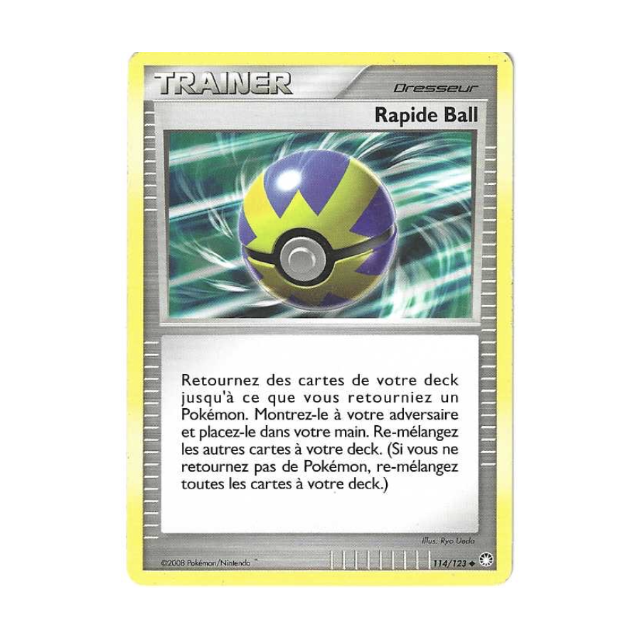 Dresseur Rapide Ball 114/123