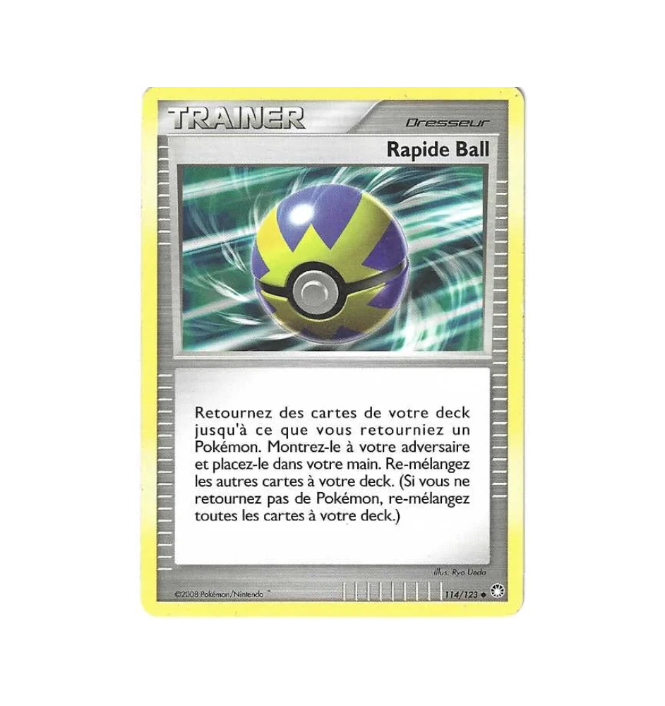 Dresseur Rapide Ball 114/123
