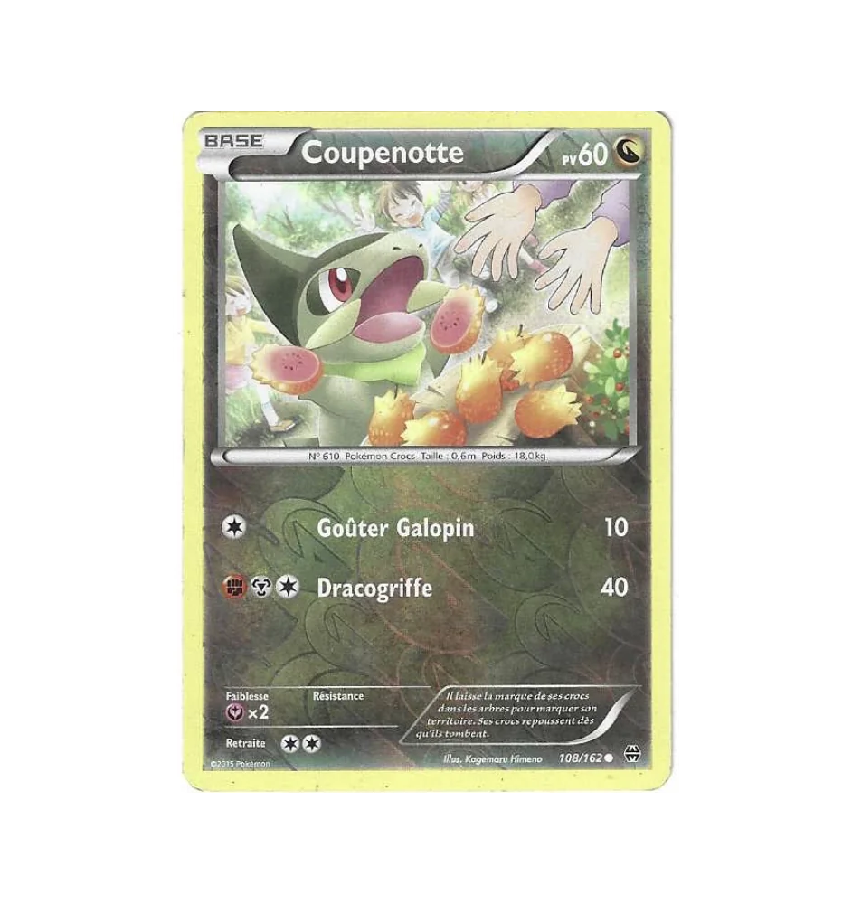 Coupenotte 108/162 Reverse