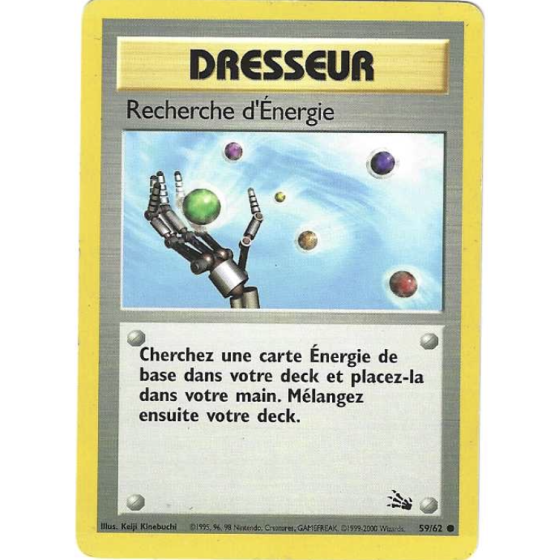 Dresseur Recherche d'énergie 59/62