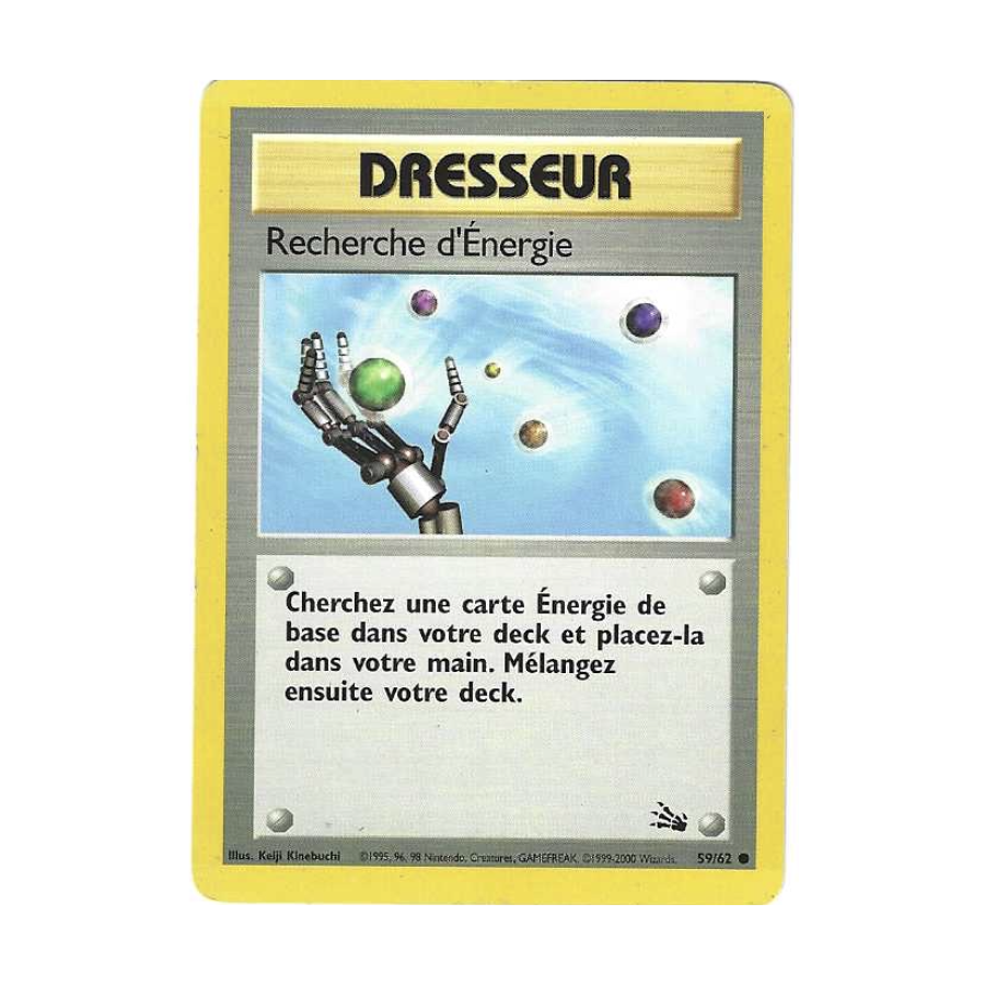 Dresseur Recherche d'énergie 59/62
