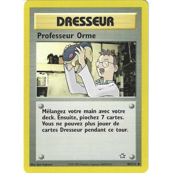 Dresseur Professeur Orme 96/111