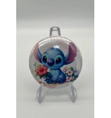 Badge grand Super Stitch flowers