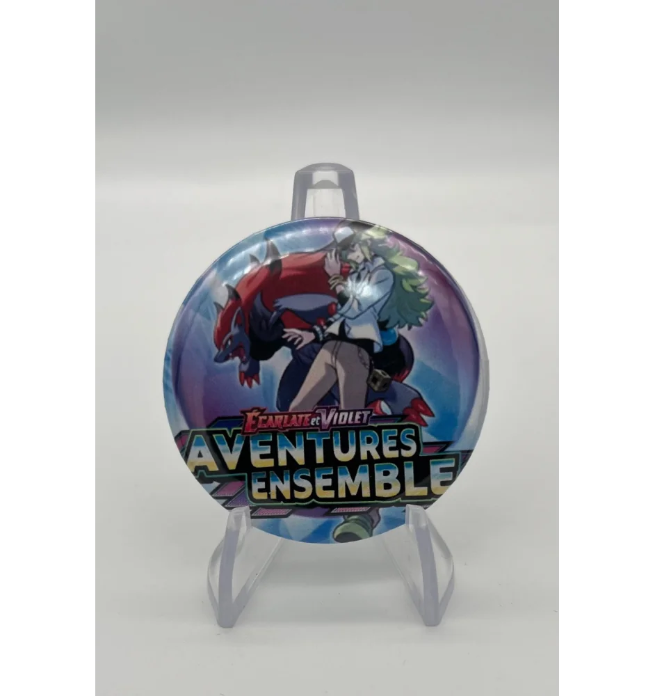 Badge grand format Pokémon aventures ensemble