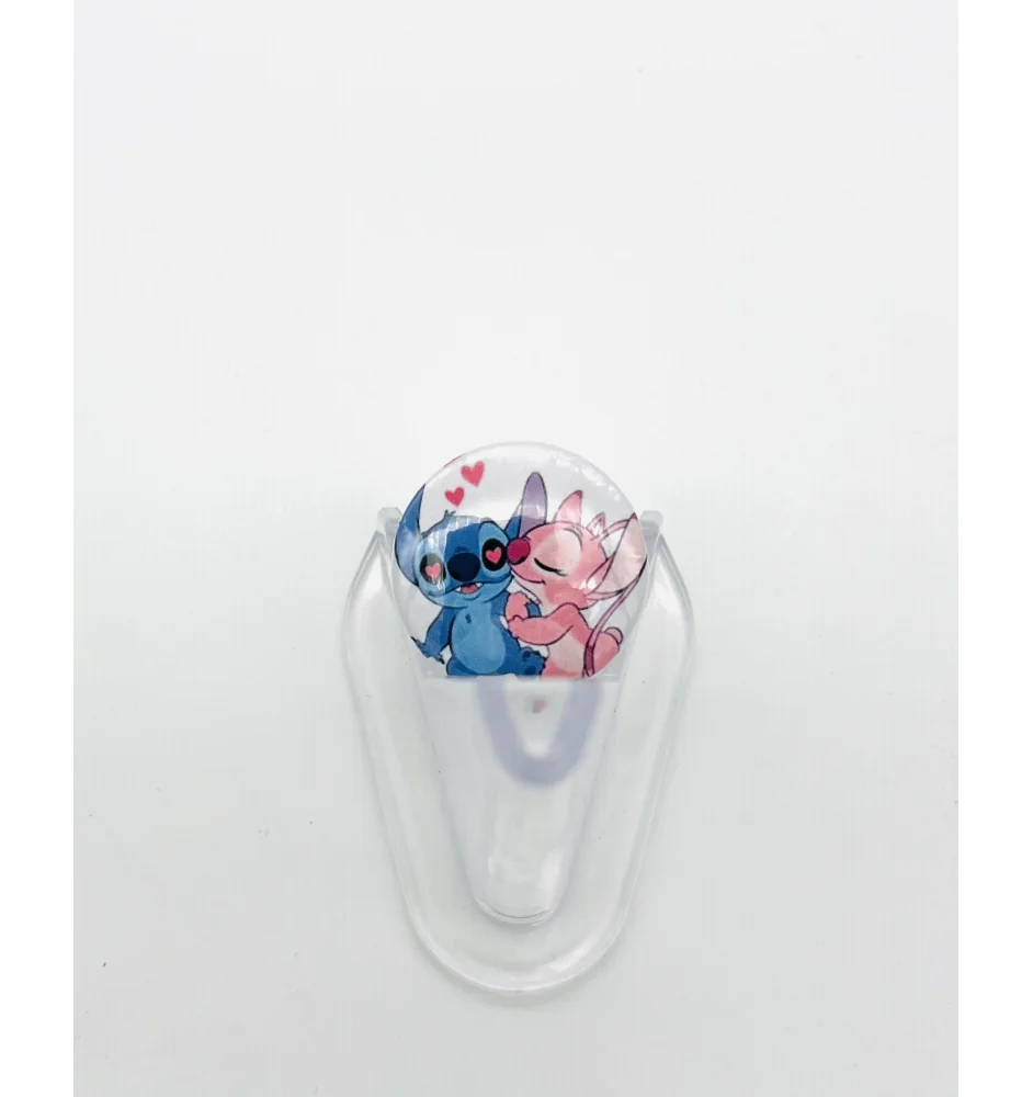 Badge petit format Stitch love Angel