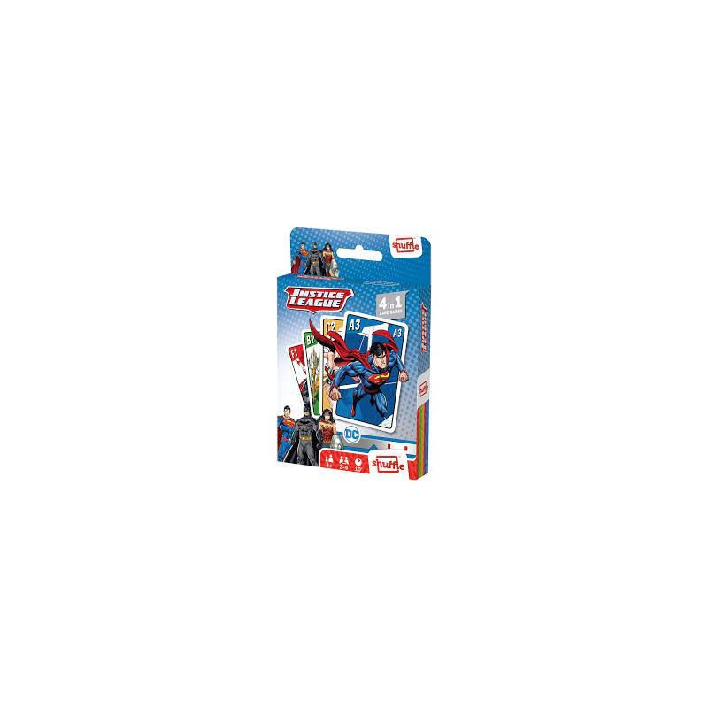 Jeu De Carte 4 En 1 Dc Comics Justice League