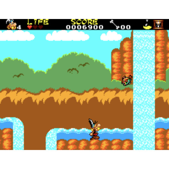 Game Gear Asterix And The Secret Mission Loose + Notice