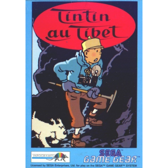 Game Gear Tintin Au Tibet Loose
