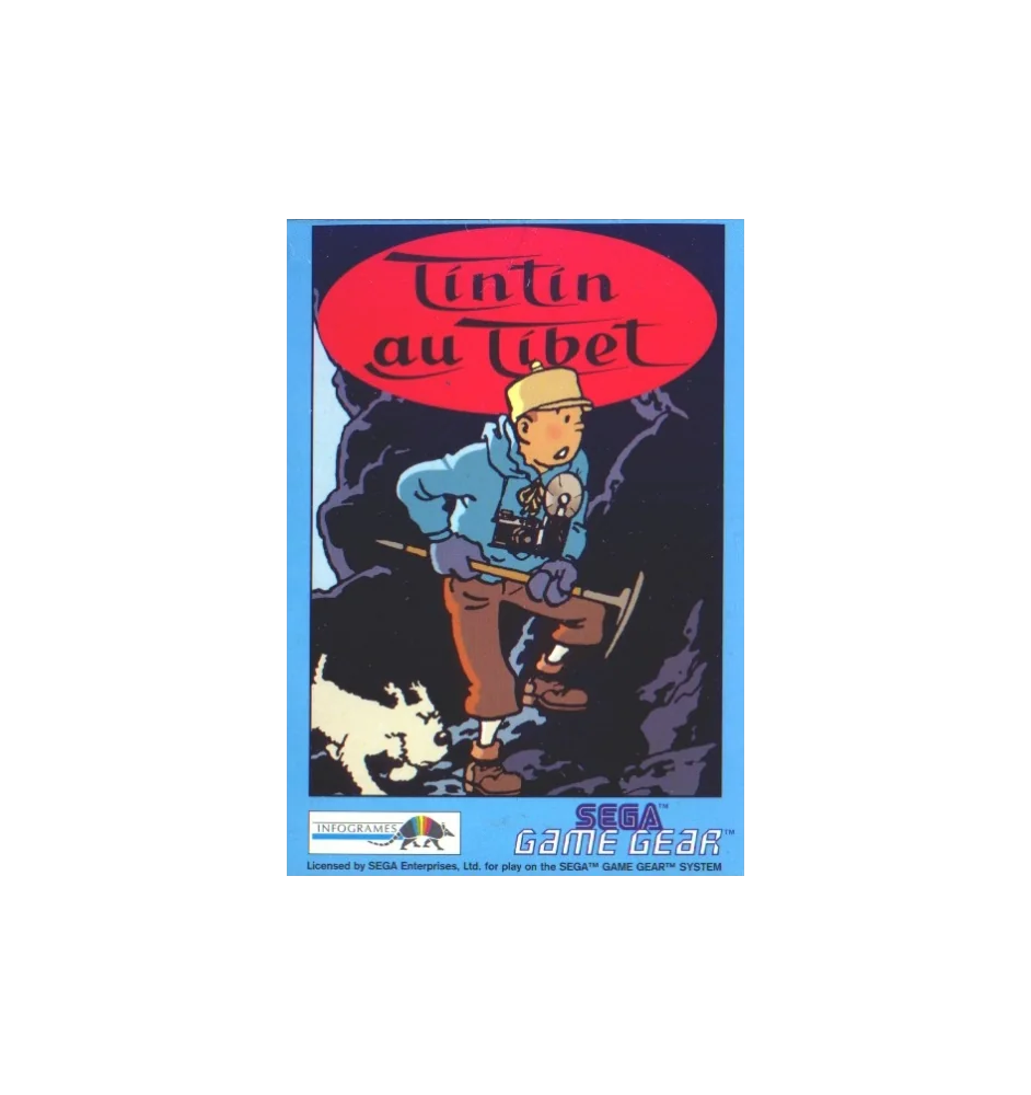 Game Gear Tintin Au Tibet Loose