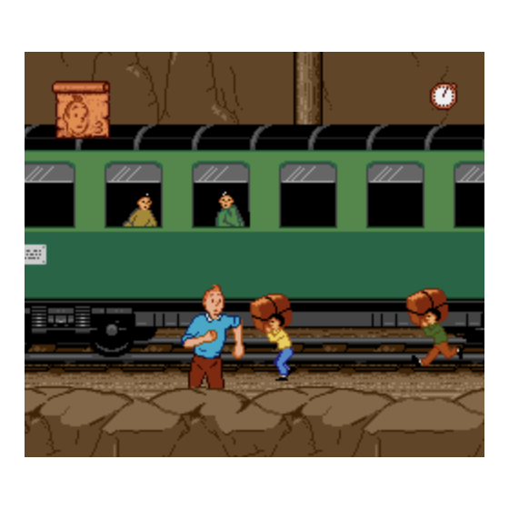 Game Gear Tintin Au Tibet Loose