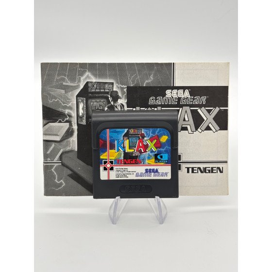 Game Gear Klax Loose + Notice