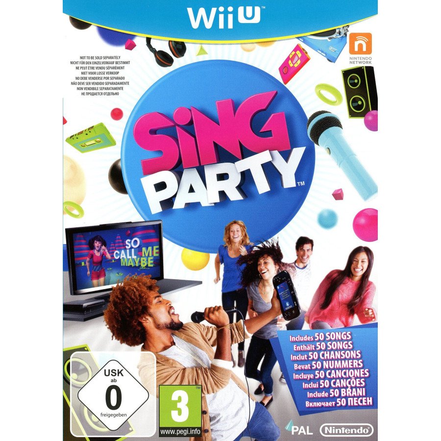 WII U Sing Party