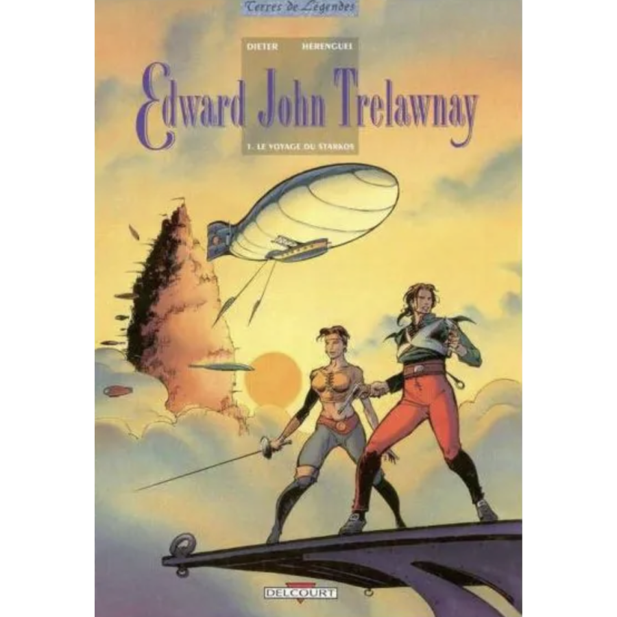BD Edward John Trelawnay Tome 1 Le Voyage Du Starkos