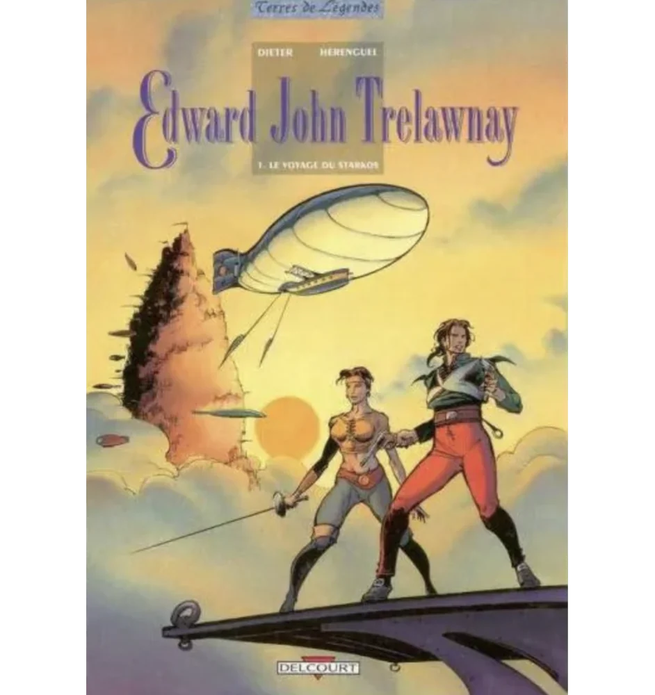 BD Edward John Trelawnay Tome 1 Le Voyage Du Starkos
