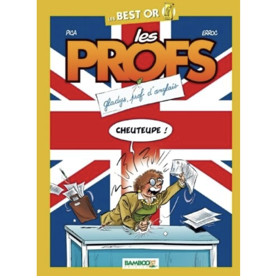 BD Les Profs Gladys Prof d'Anglais