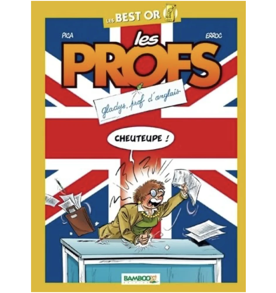 BD Les Profs Gladys Prof d'Anglais