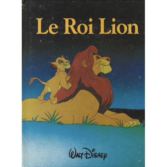 Livre Le Roi Lion Walt Disney