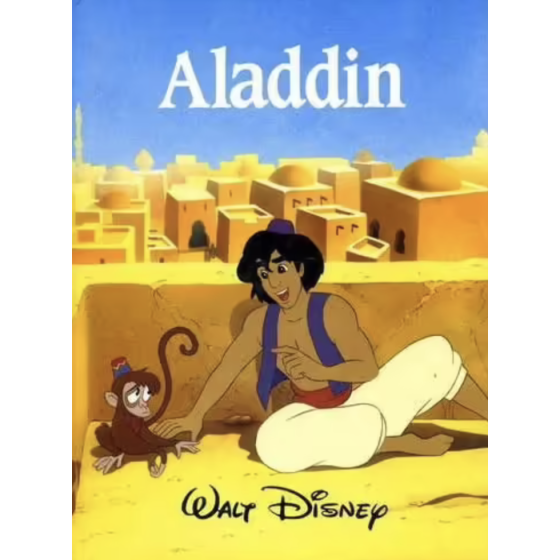 Livre Aladdin Walt Disney 1993