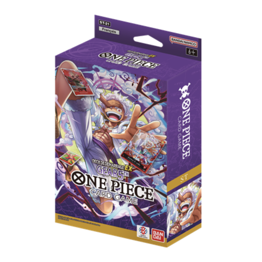 One Piece Starter Deck 21 ex gear 5th Fr