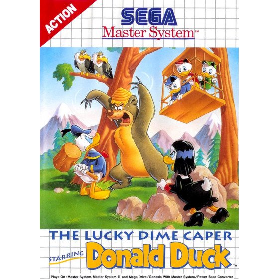 MASTER SYSTEM THE LUCKY...